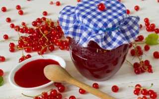 Желе из красной смородины на зиму — рецепты проще простого