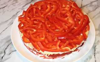 10 лучших рецептов салата «Красное море» с крабовыми палочками