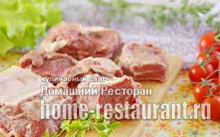 Ребрышки говяжьи на сковороде