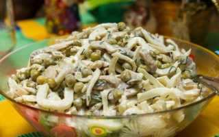Салаты с кальмарами: 20 самых вкусных и простых рецептов