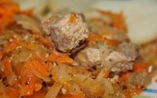 Капуста с мясом, тушеная в мультиварке — пара простых, проверенных рецептов