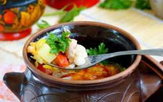 Очень вкусная картошка с мясом в горшочках в духовке