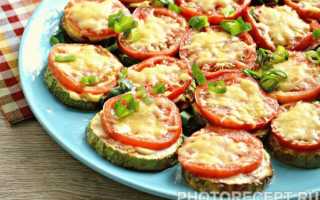 Самые лучшие кабачки, запеченные с помидорами и сыром