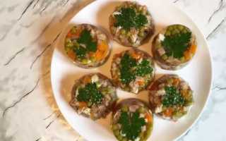 Заливное на праздничный стол – простые и вкусные рецепты