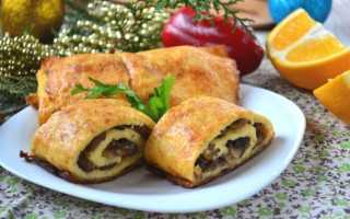 Как сделать рулеты из сыра с начинкой: рецепты с фото