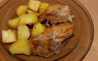 Свиные рёбрышки с картошкой в духовке — простые и вкусные рецепты