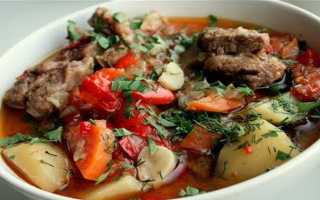 Как приготовить вкусную хашламу из баранины по рецепту с фото
