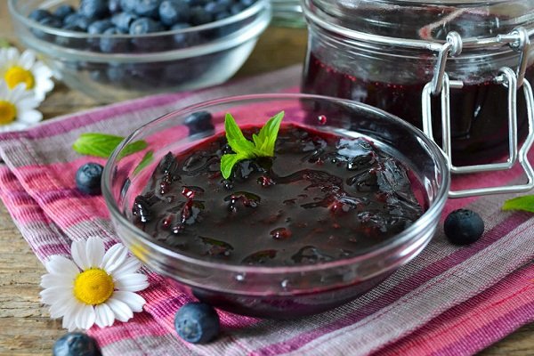 Черничное варенье польза
