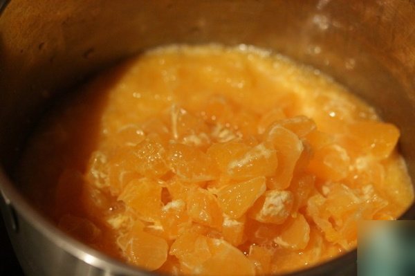Джем из мандаринов. Рецепт быстрого приготовления