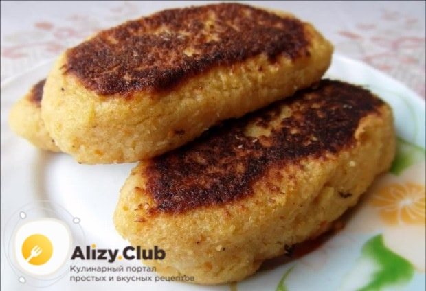 Гороховые котлеты