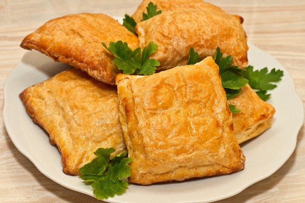 пирожки с ветчиной