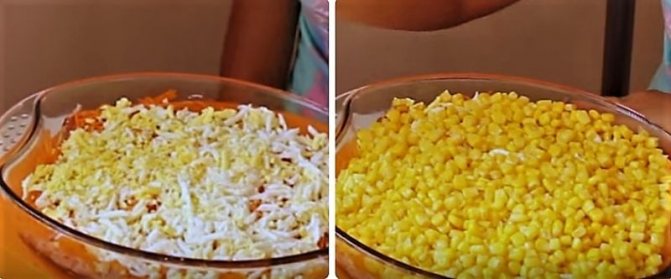 салат с чипсами