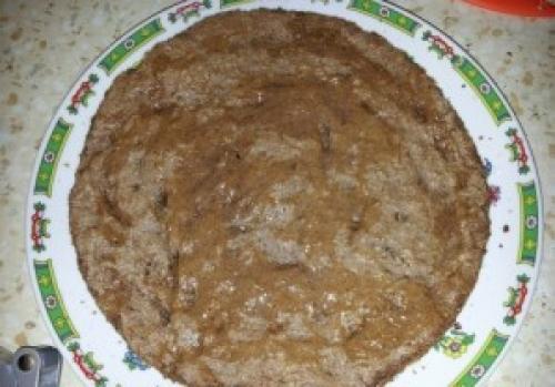 Торт Хлопчик кучерявый со сгущенкой.