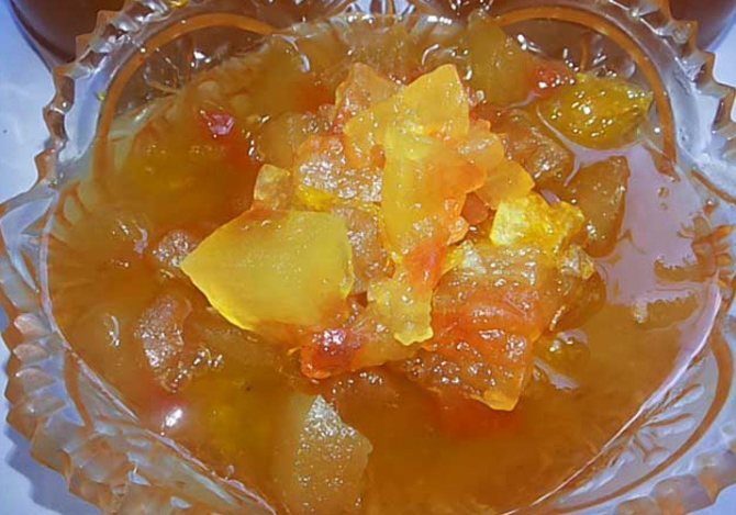 Варенье из арбузных корок