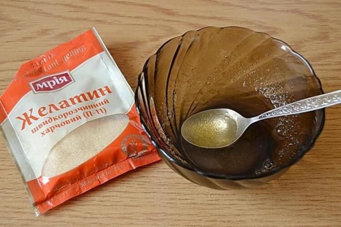 варенье из черники с желатином