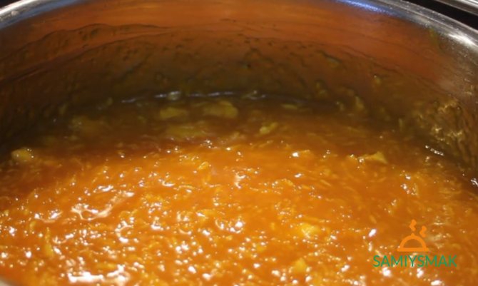 Варенье из яблок и лимонов